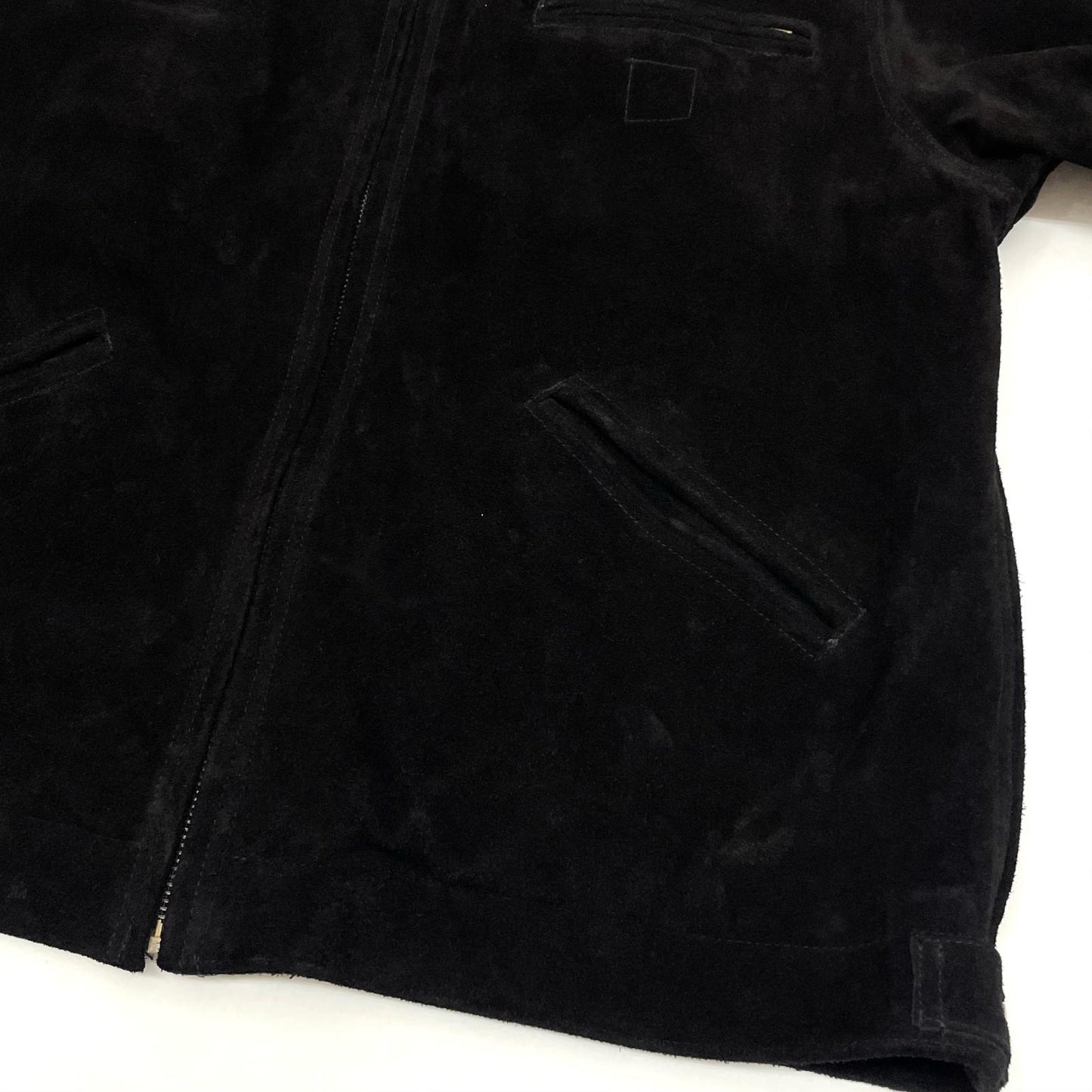 Distressed Suede Work Jacket その他アウター G16BL014 ブラック サイズ：M【尾張小牧店】