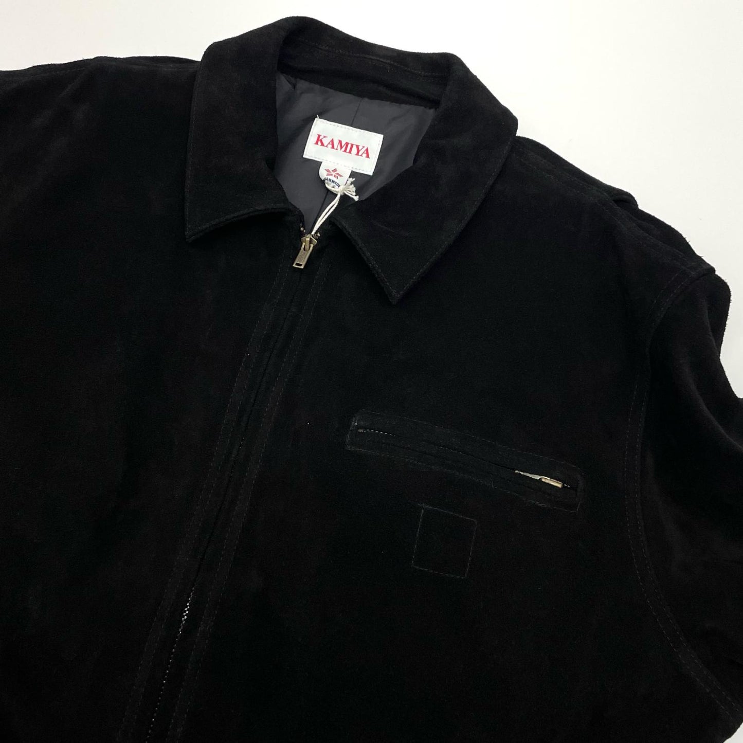 Distressed Suede Work Jacket その他アウター G16BL014 ブラック サイズ：M【尾張小牧店】