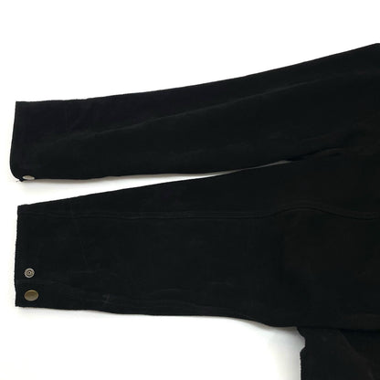 Distressed Suede Work Jacket その他アウター G16BL014 ブラック サイズ：M【尾張小牧店】
