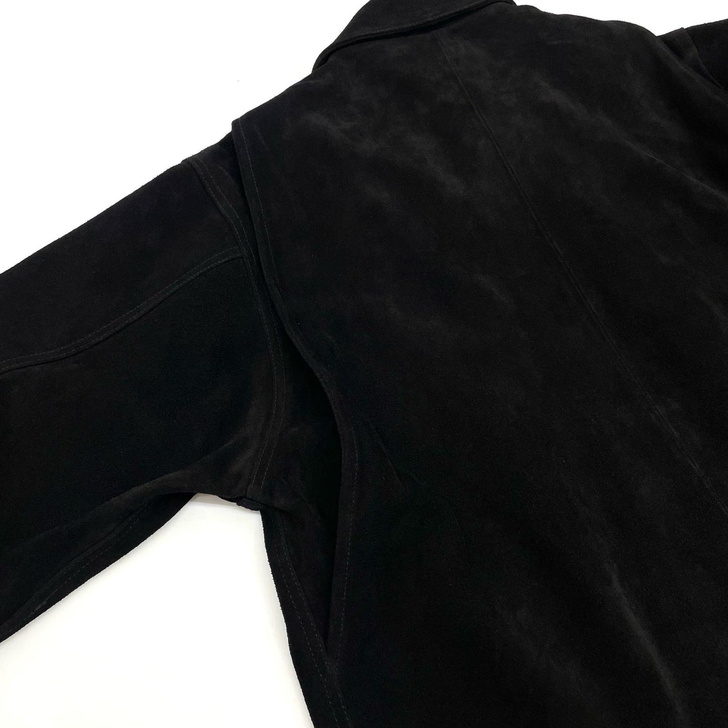 Distressed Suede Work Jacket その他アウター G16BL014 ブラック サイズ：M【尾張小牧店】