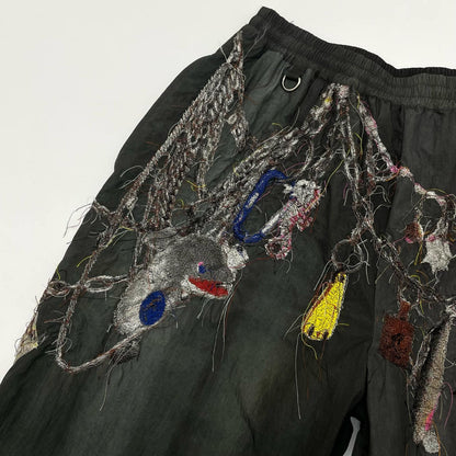 doublet | ダブレット EMBROIDERED CHAIN TRACK PANTS パンツ 26SS22PT354 グレー サイズ：M【尾張小牧店】