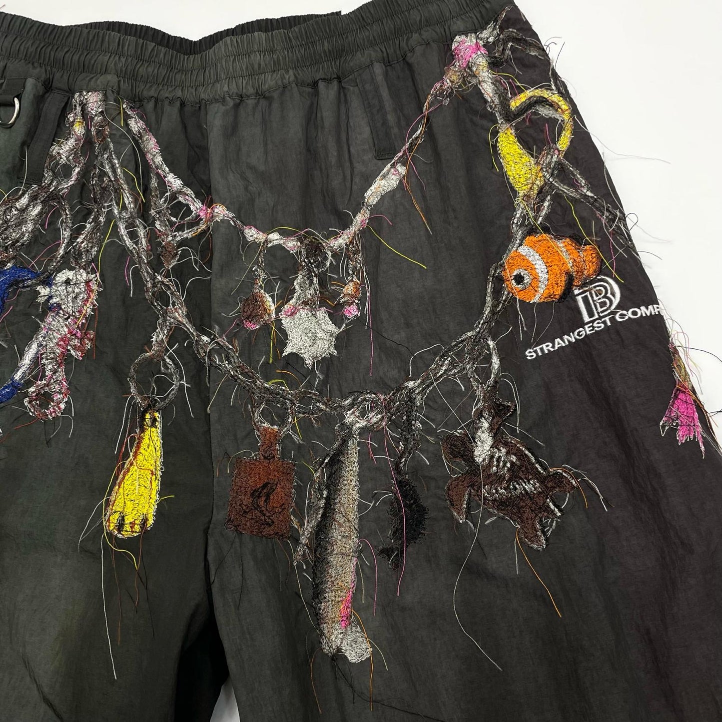 doublet | ダブレット EMBROIDERED CHAIN TRACK PANTS パンツ 26SS22PT354 グレー サイズ：M【尾張小牧店】