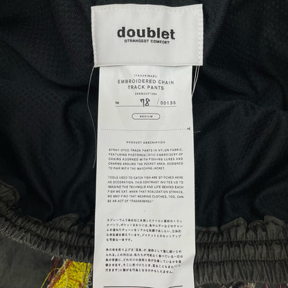 doublet | ダブレット EMBROIDERED CHAIN TRACK PANTS パンツ 26SS22PT354 グレー サイズ：M【尾張小牧店】