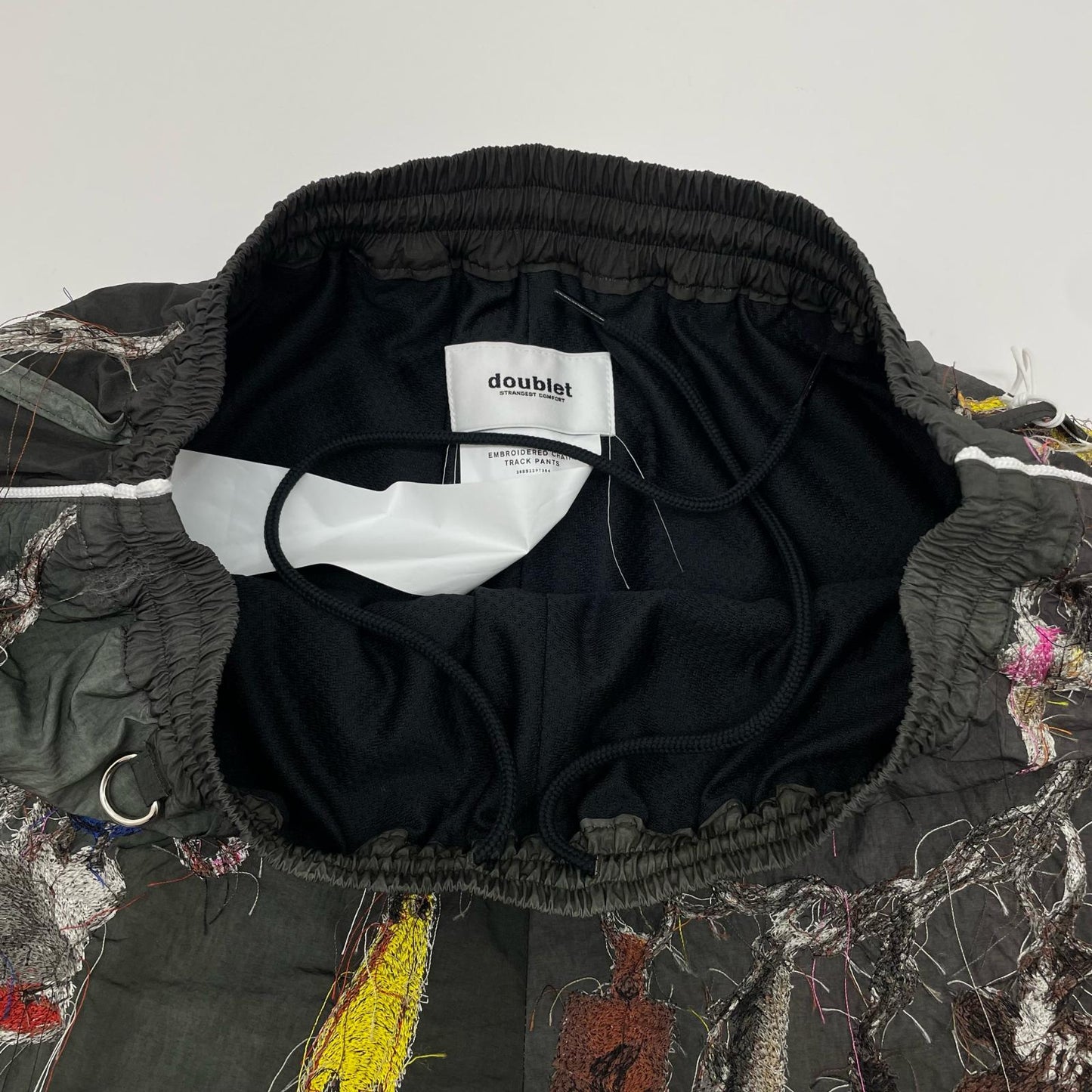 doublet | ダブレット EMBROIDERED CHAIN TRACK PANTS パンツ 26SS22PT354 グレー サイズ：M【尾張小牧店】