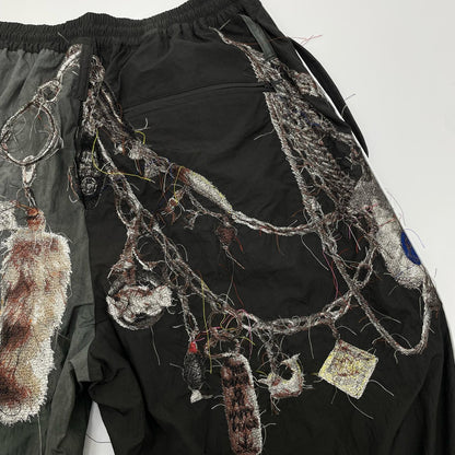 doublet | ダブレット EMBROIDERED CHAIN TRACK PANTS パンツ 26SS22PT354 グレー サイズ：M【尾張小牧店】