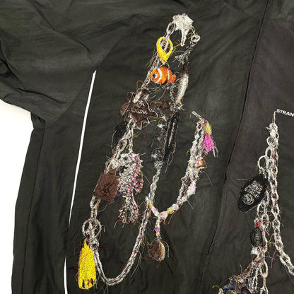 doublet | ダブレット EMBROIDERED CHAIN TRACK JACKET ジャージ 26SS22BL252 グレー サイズ：M【尾張小牧店】