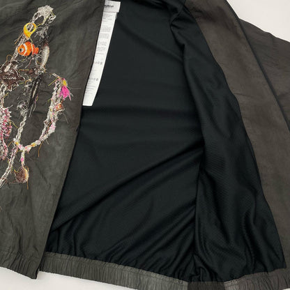 doublet | ダブレット EMBROIDERED CHAIN TRACK JACKET ジャージ 26SS22BL252 グレー サイズ：M【尾張小牧店】