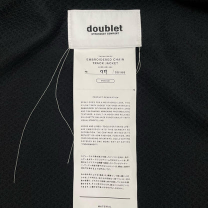 doublet | ダブレット EMBROIDERED CHAIN TRACK JACKET ジャージ 26SS22BL252 グレー サイズ：M【尾張小牧店】