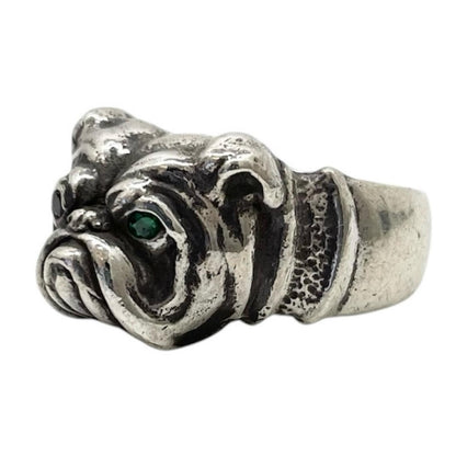 【中古】Peanuts&Co | ピーナッツカンパニー　Bull Dog Ring リング・指輪 シルバー【尾張小牧店】