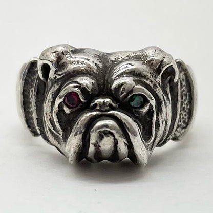 【中古】Peanuts&Co | ピーナッツカンパニー　Bull Dog Ring リング・指輪 シルバー【尾張小牧店】