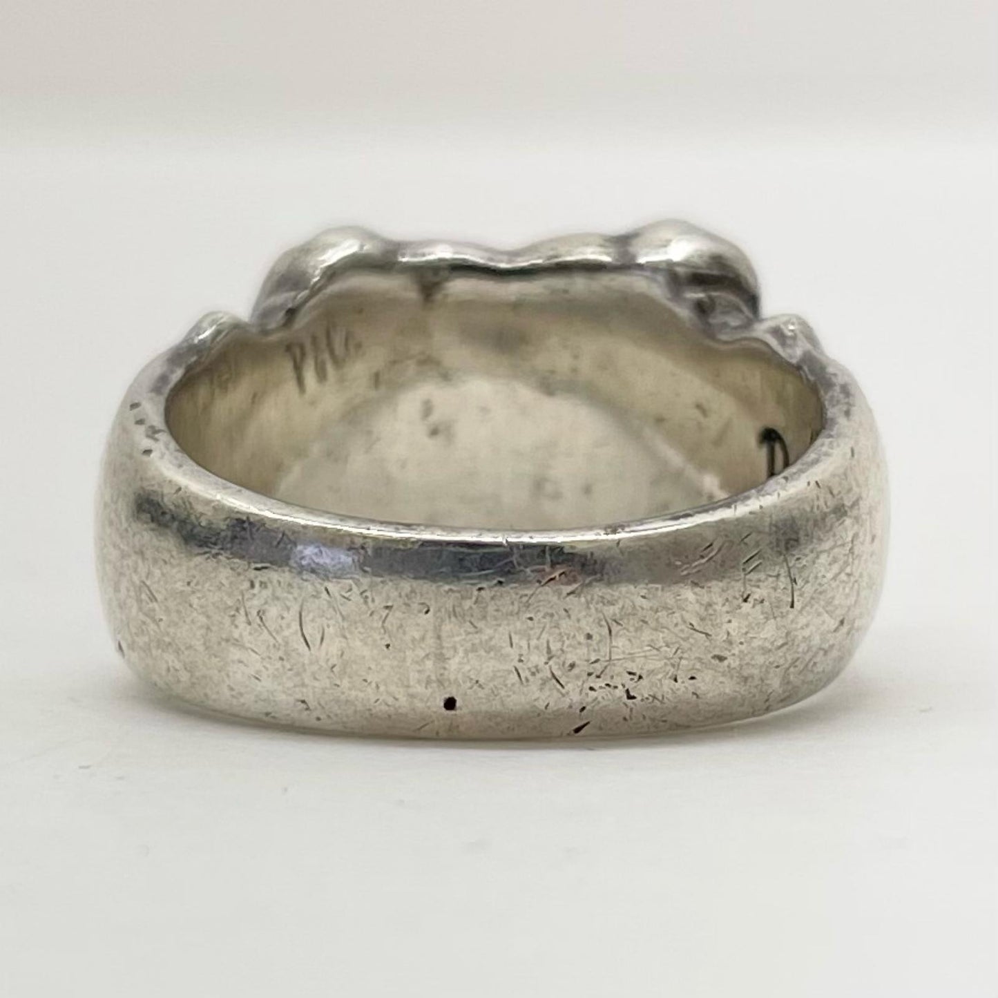 【中古】Peanuts&Co | ピーナッツカンパニー　Bull Dog Ring リング・指輪 シルバー【尾張小牧店】