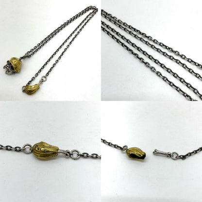【中古】Peanuts&Co | ピーナッツカンパニー　BULL DOG ADOLF ネックレス シルバー【尾張小牧店】