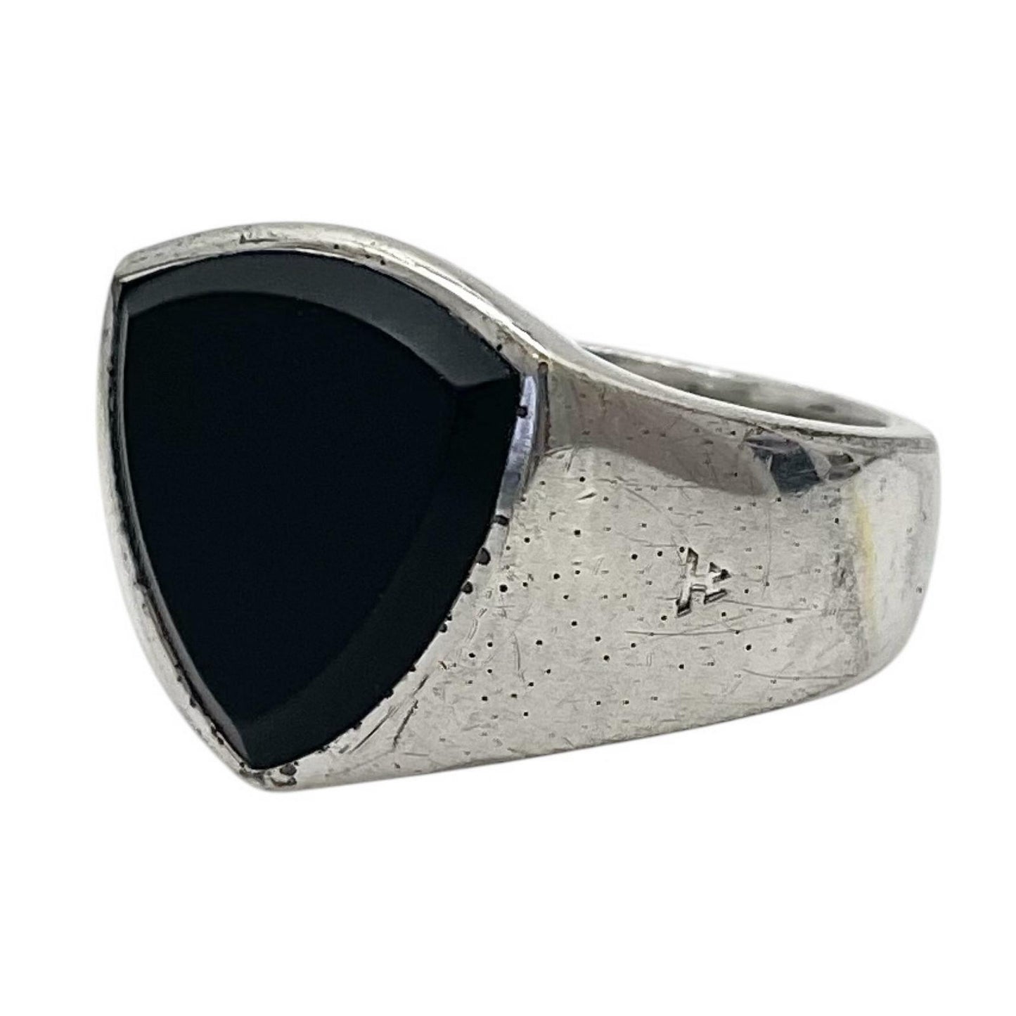 【中古】TOM WOOD | トムウッド　SHIELD BLACL ONYX リング・指輪 シルバー【尾張小牧店】