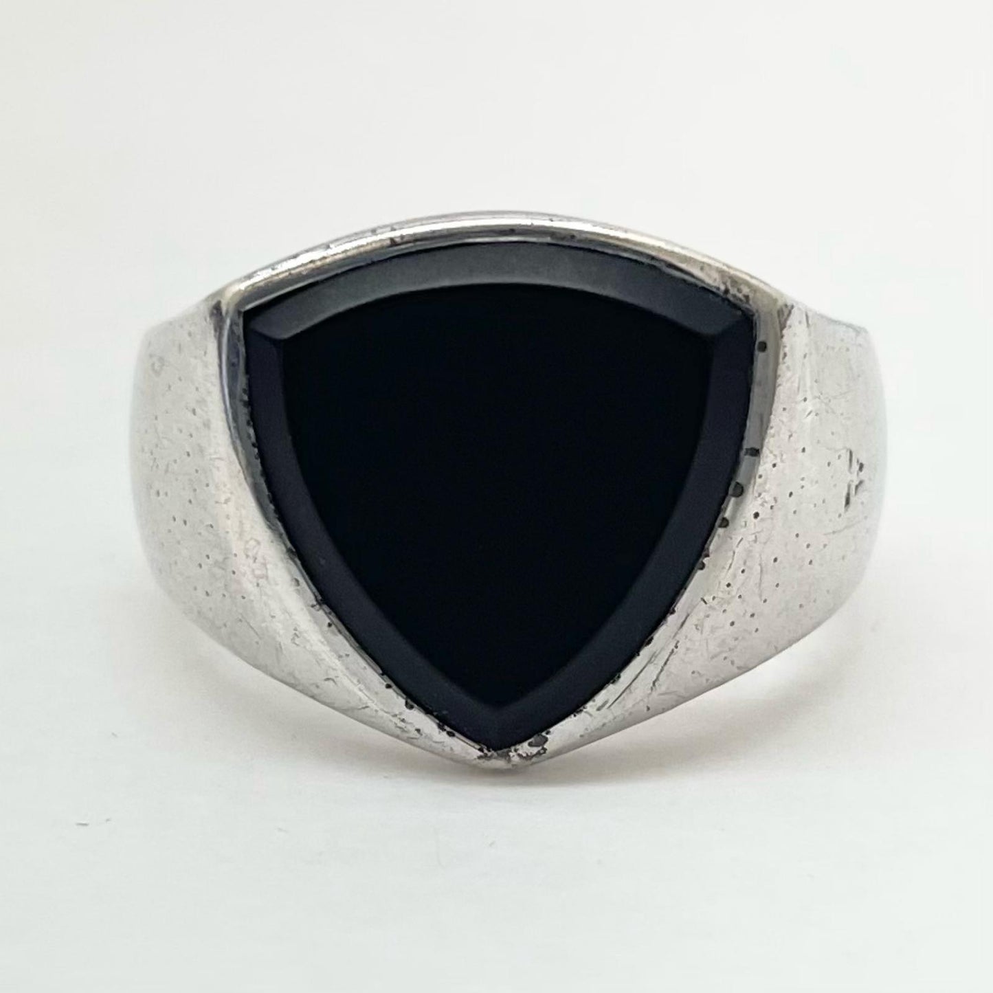 【中古】TOM WOOD | トムウッド　SHIELD BLACL ONYX リング・指輪 シルバー【尾張小牧店】