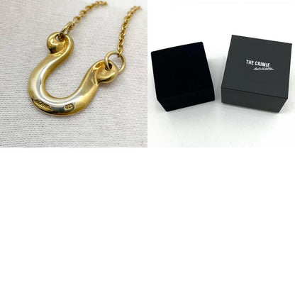 【中古】CRIMIE | クライミー　LETTER RIBBON HORSE SHOE NECKLACE ネックレス ゴールド【尾張小牧店】