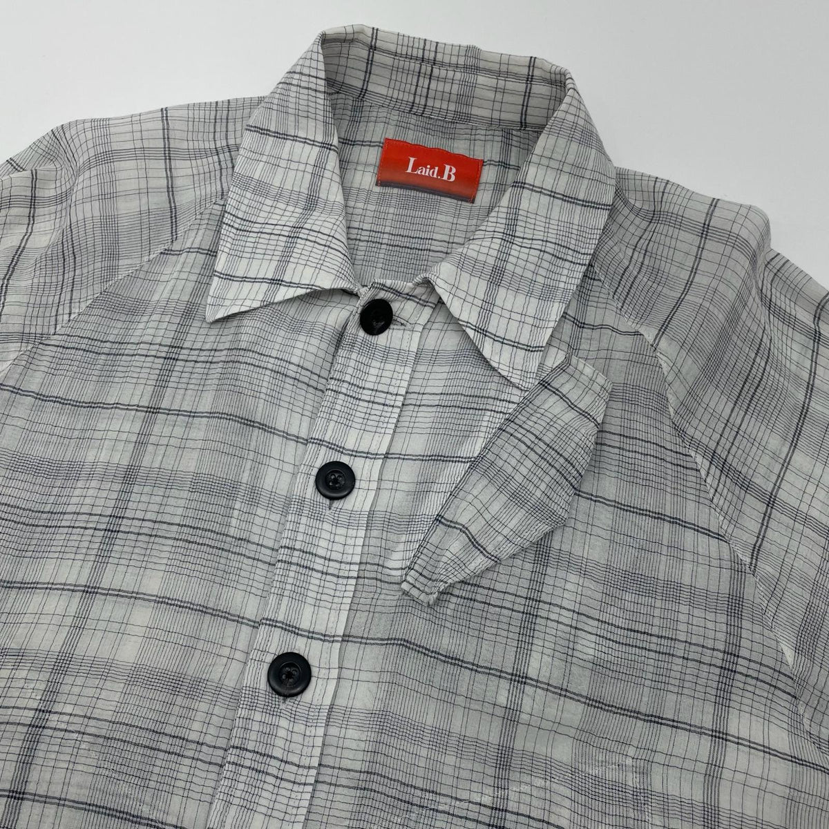 【中古】Laid.B | レイドビー Sunshade Jacket チェック柄ジャケット LB26SS-JK01 ホワイト サイズ：1【尾張小牧店】