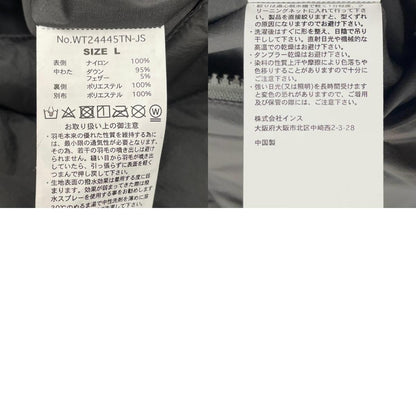 【中古】WILD THINGS | ワイルドシングス　24AW ダウンジャケット WT24445TN-JS グレー サイズ：L【尾張小牧店】
