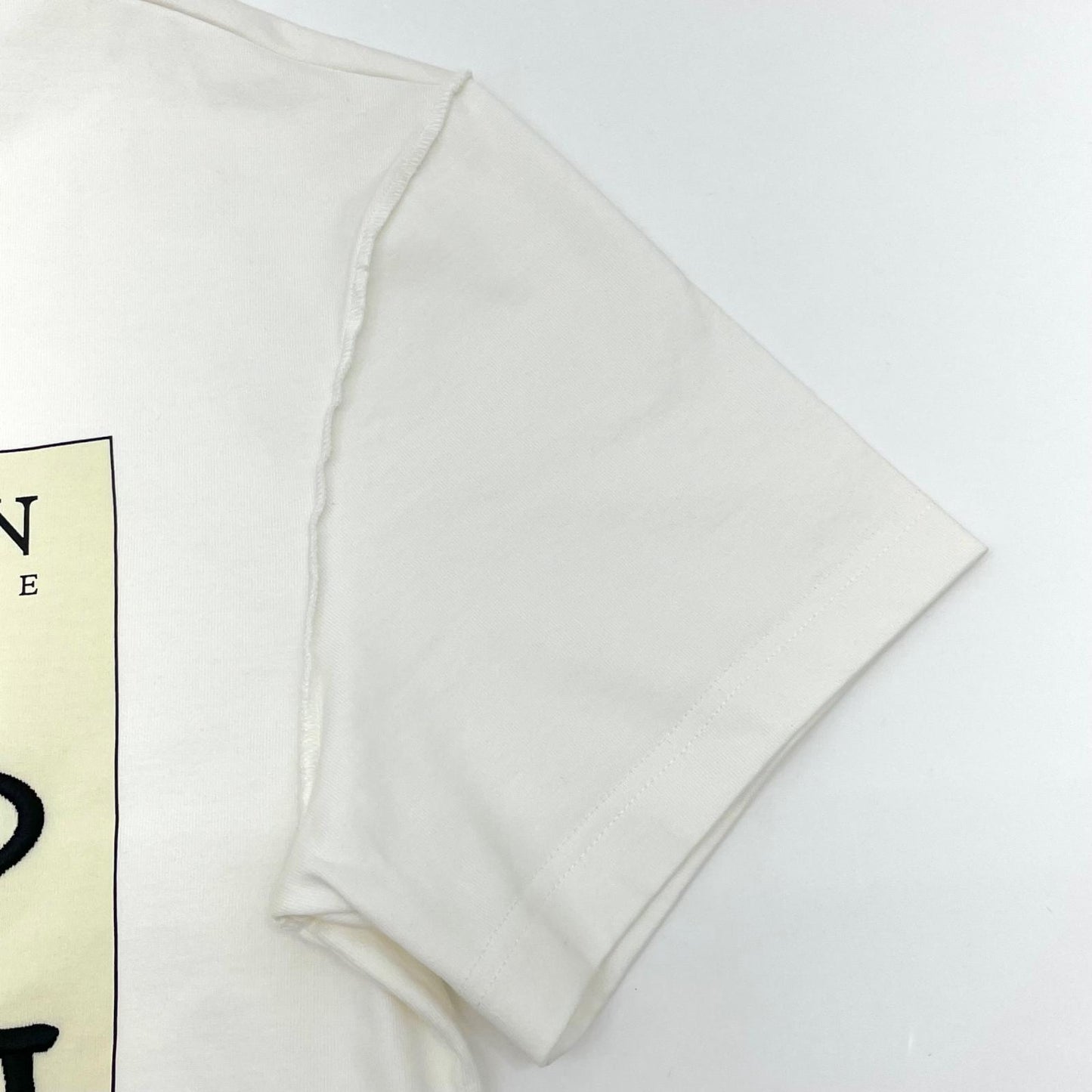 【中古】LOUIS VUITTON | ルイ・ヴィトン　22AW インサイドアウト グラフィックロゴ刺繍　半袖Ｔシャツ RM222 DT3 HNY75W ホワイト サイズ：S【尾張小牧店】
