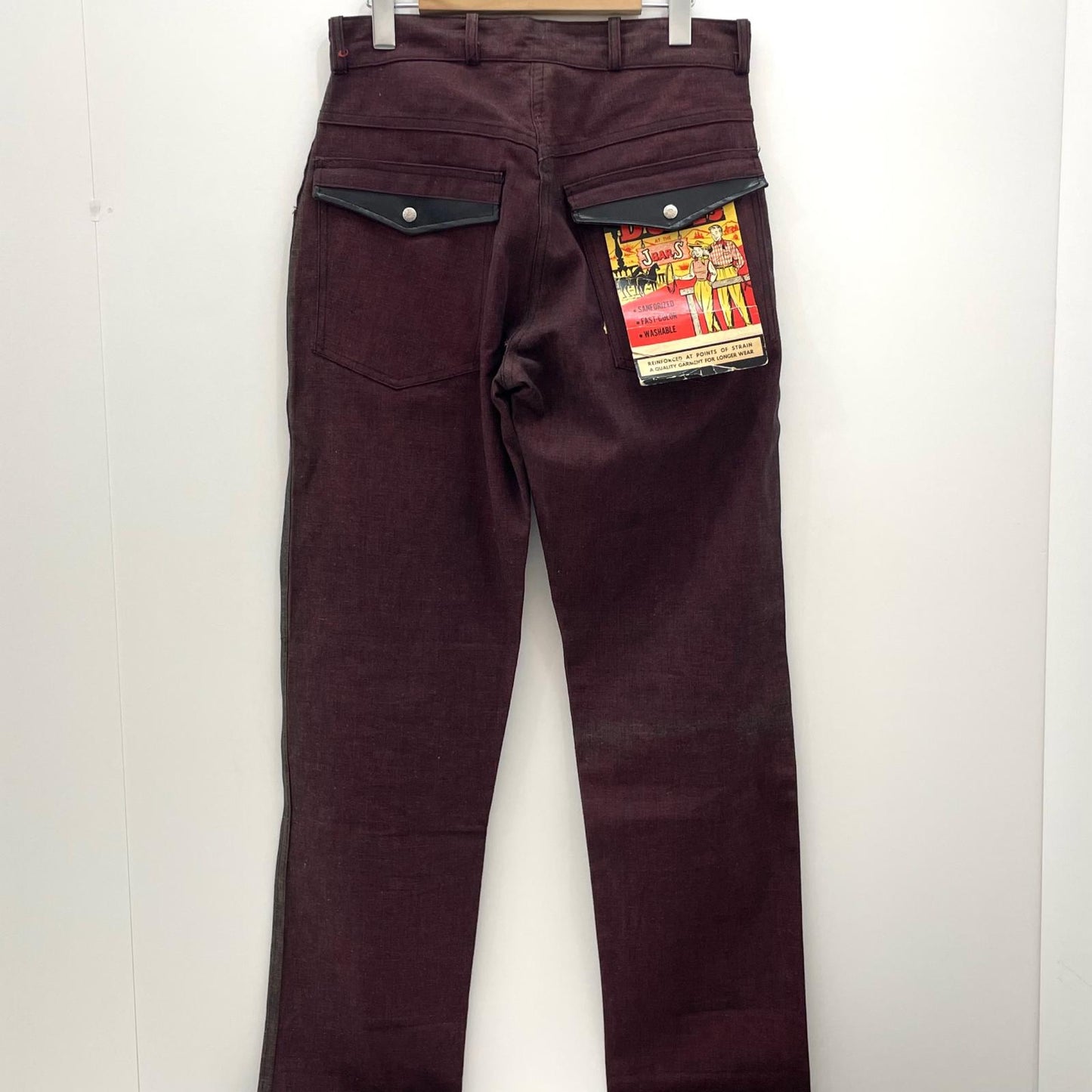 【中古】VINTAGE | ビンテージ パンツ ボルドー/バーガンディー【尾張小牧店】