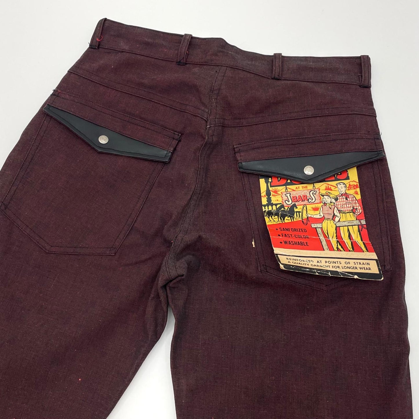 【中古】VINTAGE | ビンテージ パンツ ボルドー/バーガンディー【尾張小牧店】