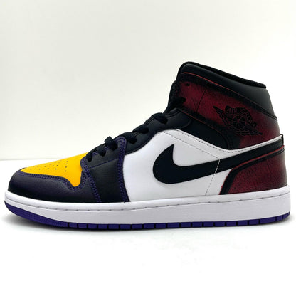 NIKE | ナイキ Air Jordan 1 Mid スニーカー IQ9383-611 ブラック×ホワイト×レッド×イエロー 28cm【尾張小牧店】