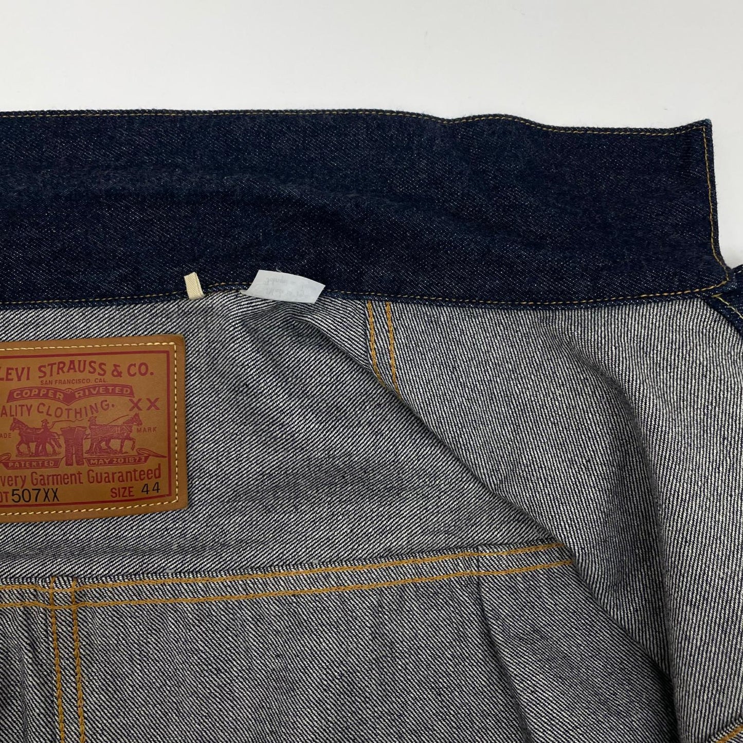 【中古】Levi's VintageClothing | リーバイスヴィンテージクロージング 507XX 1953年モデル復刻　TYPE II　Tバック　デニムジャケット 70507-0066 ネイビー サイズ：44【尾張小牧店】