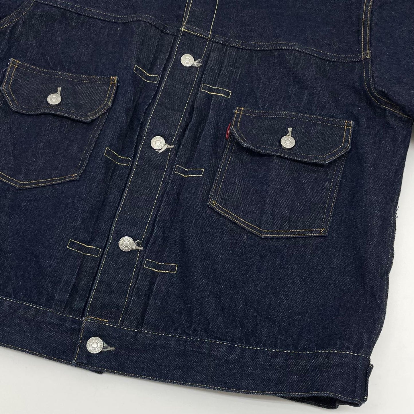【中古】Levi's VintageClothing | リーバイスヴィンテージクロージング 507XX 1953年モデル復刻　TYPE II　Tバック　デニムジャケット 70507-0066 ネイビー サイズ：44【尾張小牧店】
