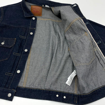 【中古】Levi's VintageClothing | リーバイスヴィンテージクロージング 507XX 1953年モデル復刻　TYPE II　Tバック　デニムジャケット 70507-0066 ネイビー サイズ：44【尾張小牧店】