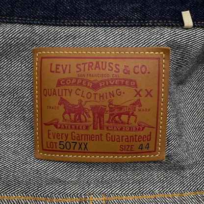 【中古】Levi's VintageClothing | リーバイスヴィンテージクロージング 507XX 1953年モデル復刻　TYPE II　Tバック　デニムジャケット 70507-0066 ネイビー サイズ：44【尾張小牧店】