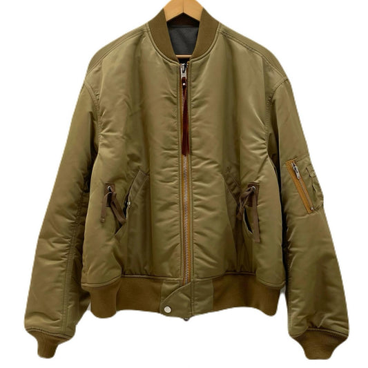 【中古】Name. | ネーム　24AW NYLONTWILL REVERSIBLE MA-1　リバーシブル ミリタリージャケット NMJK-018 キャメル×グレー サイズ：1【尾張小牧店】