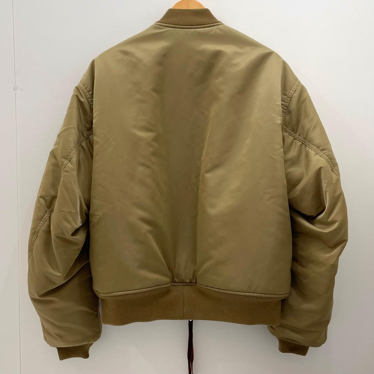 【中古】Name. | ネーム　24AW NYLONTWILL REVERSIBLE MA-1　リバーシブル ミリタリージャケット NMJK-018 キャメル×グレー サイズ：1【尾張小牧店】