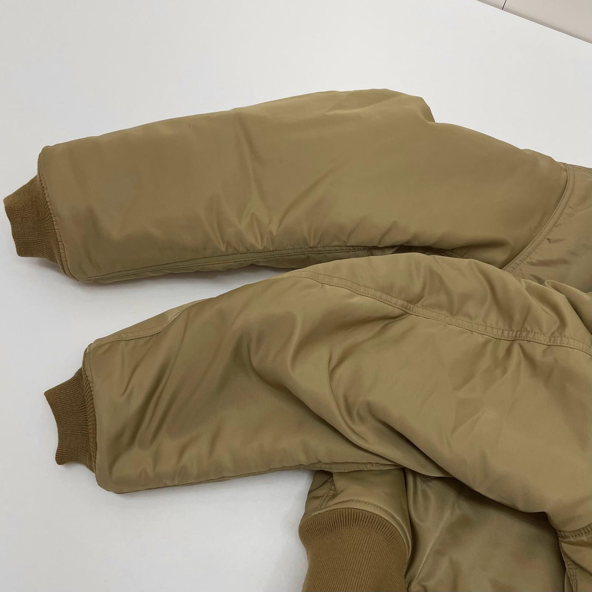 【中古】Name. | ネーム　24AW NYLONTWILL REVERSIBLE MA-1　リバーシブル ミリタリージャケット NMJK-018 キャメル×グレー サイズ：1【尾張小牧店】