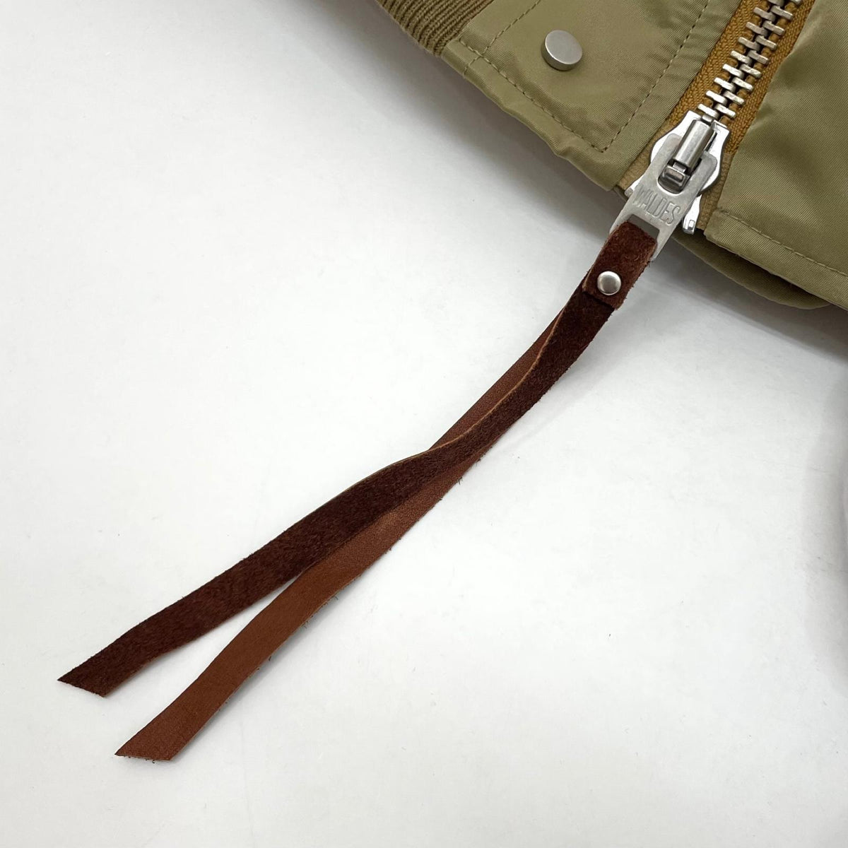 【中古】Name. | ネーム　24AW NYLONTWILL REVERSIBLE MA-1　リバーシブル ミリタリージャケット NMJK-018 キャメル×グレー サイズ：1【尾張小牧店】