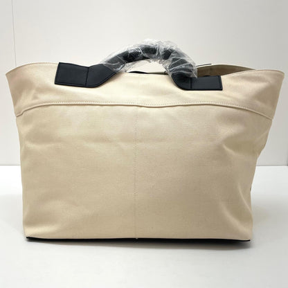 【中古】AMI | アミ LARGE MARKET BAG 2wayバッグ　ハンドバッグ　トートバッグ　ショルダーバッグ ベージュ【尾張小牧店】