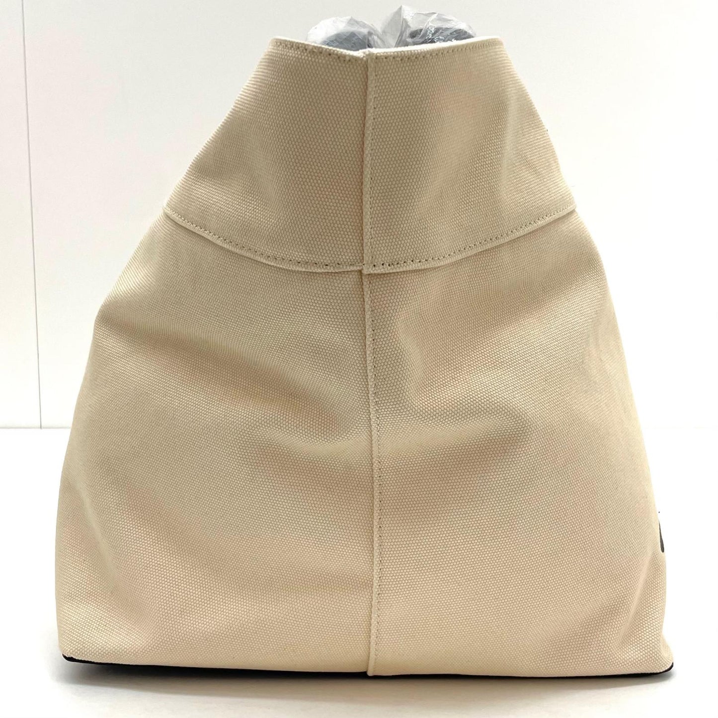 【中古】AMI | アミ LARGE MARKET BAG 2wayバッグ　ハンドバッグ　トートバッグ　ショルダーバッグ ベージュ【尾張小牧店】