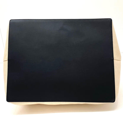 【中古】AMI | アミ LARGE MARKET BAG 2wayバッグ　ハンドバッグ　トートバッグ　ショルダーバッグ ベージュ【尾張小牧店】