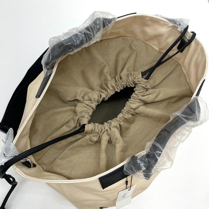【中古】AMI | アミ LARGE MARKET BAG 2wayバッグ　ハンドバッグ　トートバッグ　ショルダーバッグ ベージュ【尾張小牧店】