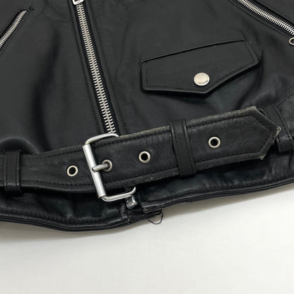 【中古】HARLEY-DAVIDSON | ハーレーダビットソン ライダースジャケット ブラック サイズ：40【尾張小牧店】