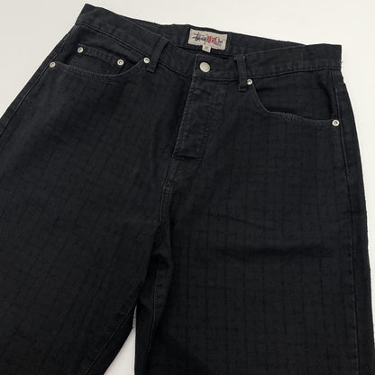 【中古】STUSSY | ステューシー BIG OL デニムパンツ ブラック サイズ：30【尾張小牧店】