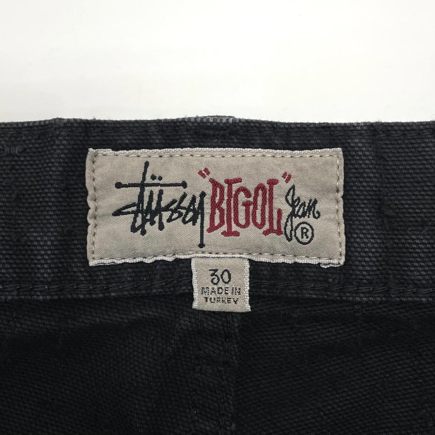 【中古】STUSSY | ステューシー BIG OL デニムパンツ ブラック サイズ：30【尾張小牧店】