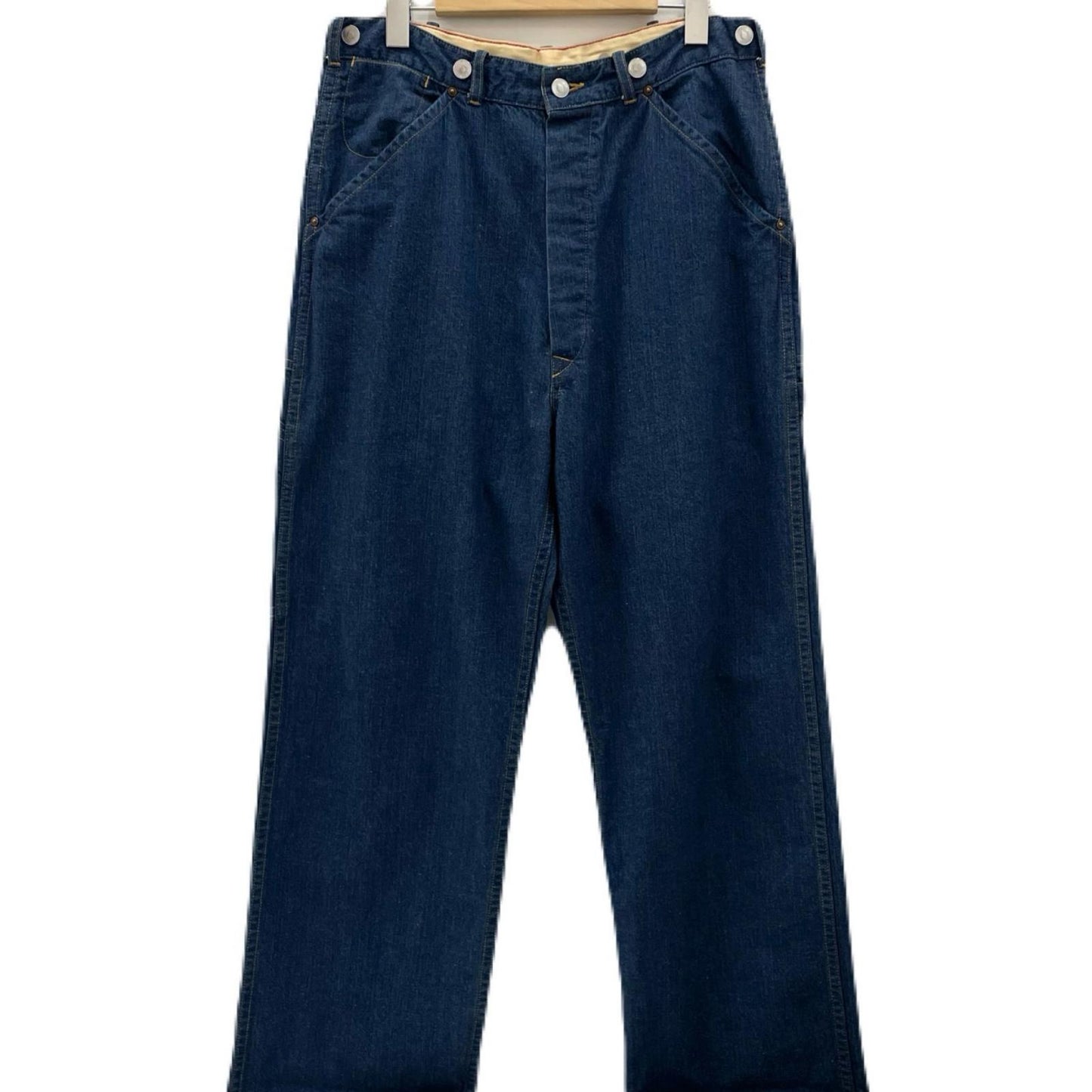 【中古】A.PRESSE | アプレッセ　23SS Denim Painter Pants デニムパンツ 23SAP-04-08M ブルー サイズ：2【尾張小牧店】