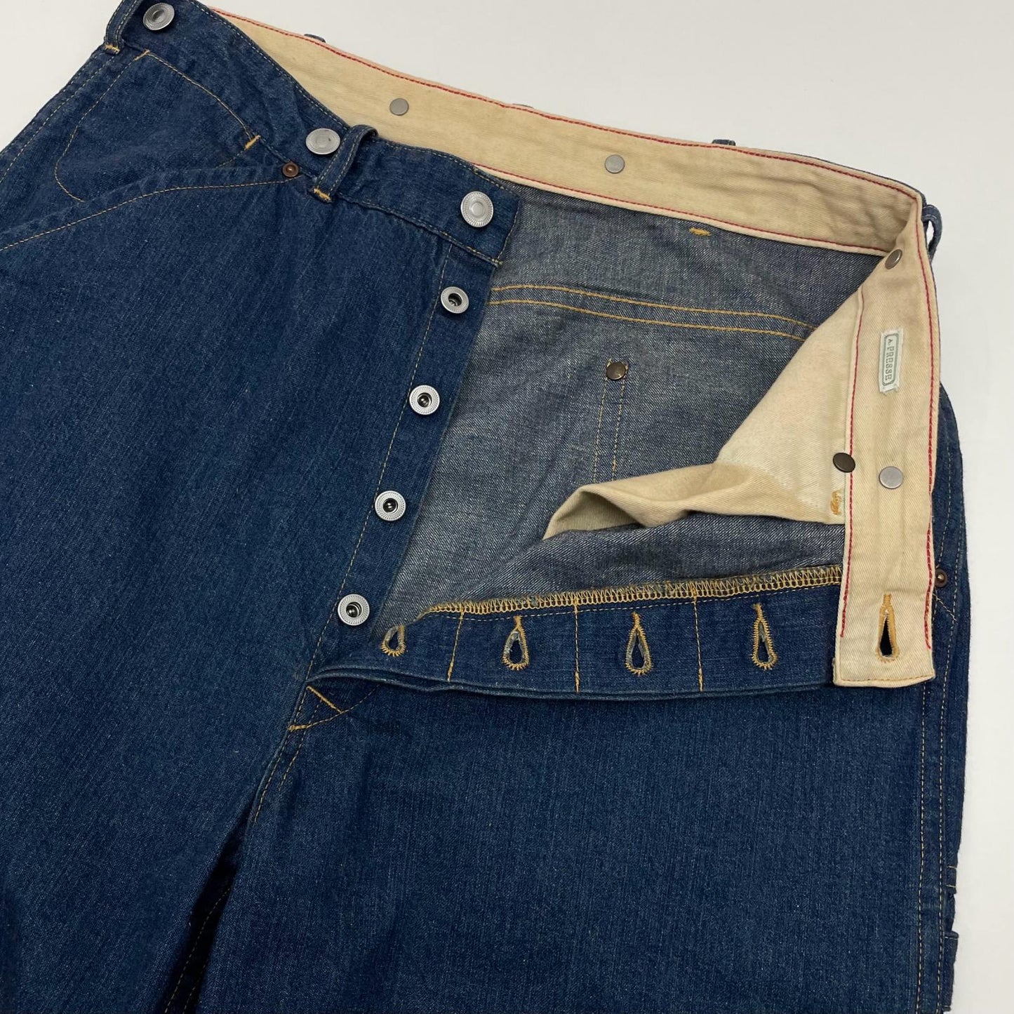 【中古】A.PRESSE | アプレッセ　23SS Denim Painter Pants デニムパンツ 23SAP-04-08M ブルー サイズ：2【尾張小牧店】