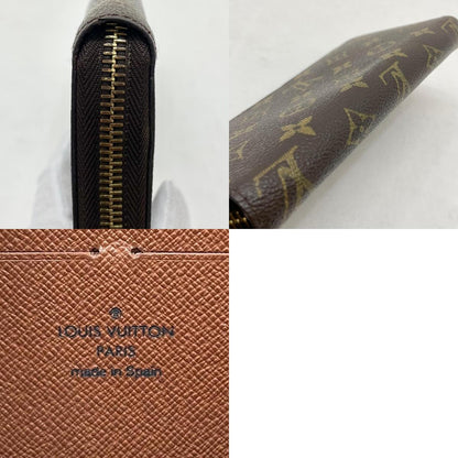 【中古】LOUIS VUITTON | ルイ・ヴィトン 旧型 ジッピーウォレット モノグラム ラウンドファスナー 長財布 M60017 ブラウン【尾張小牧店】