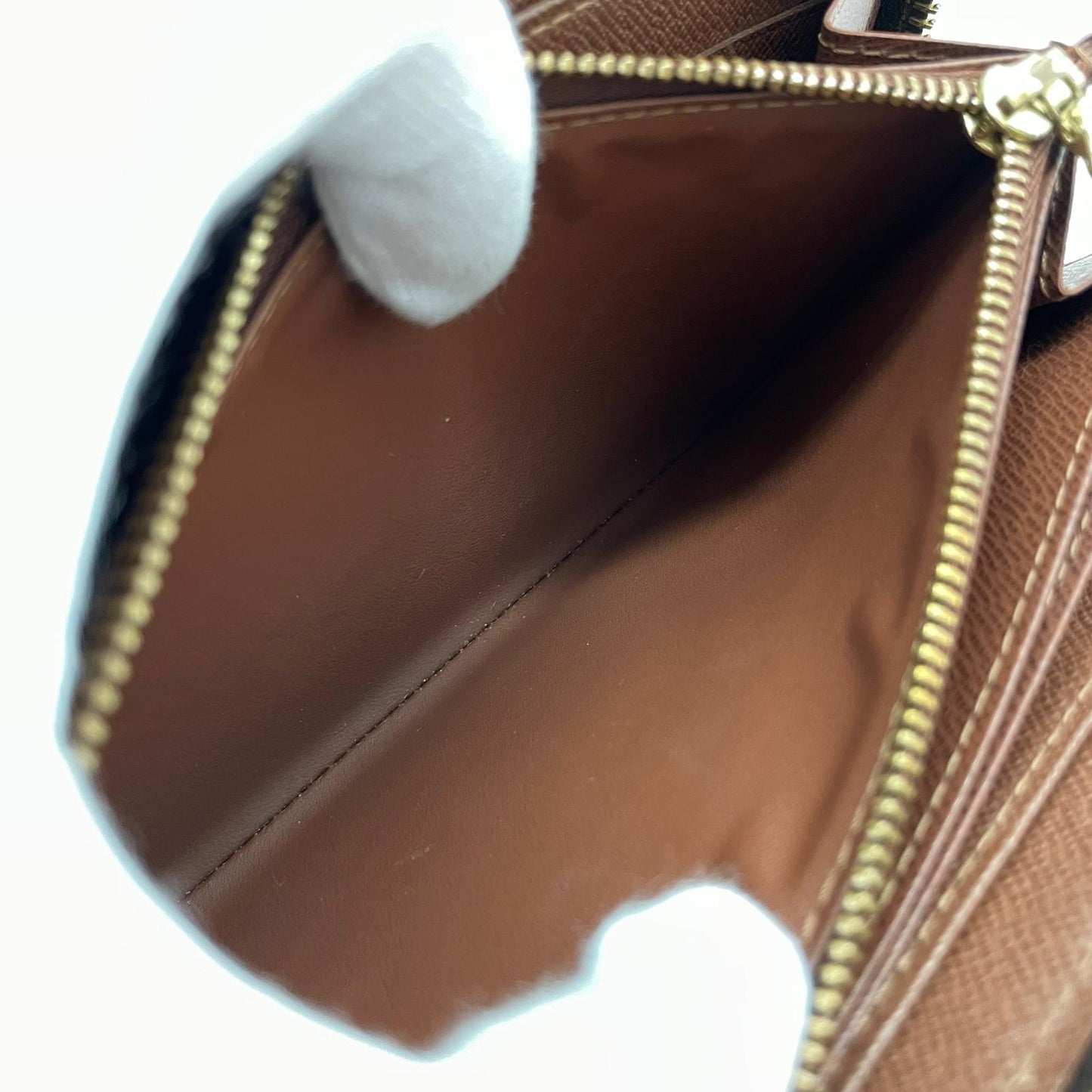 【中古】LOUIS VUITTON | ルイ・ヴィトン 旧型 ジッピーウォレット モノグラム ラウンドファスナー 長財布 M60017 ブラウン【尾張小牧店】