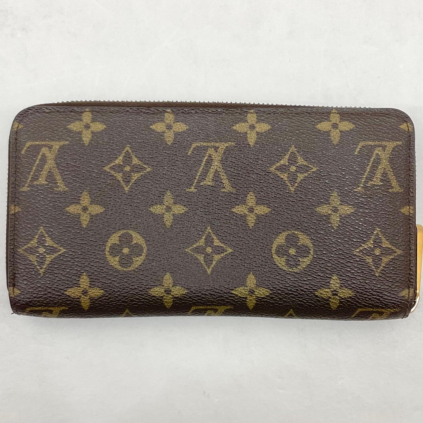 【中古】LOUIS VUITTON | ルイ・ヴィトン 旧型 ジッピーウォレット モノグラム ラウンドファスナー 長財布 M60017 ブラウン【尾張小牧店】