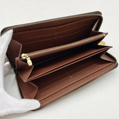 【中古】LOUIS VUITTON | ルイ・ヴィトン 旧型 ジッピーウォレット モノグラム ラウンドファスナー 長財布 M60017 ブラウン【尾張小牧店】