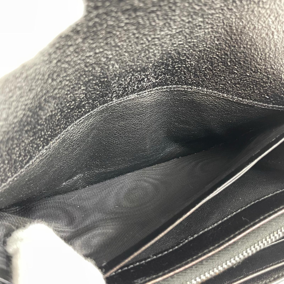 【中古】SAINT LAURENT | サンローラン YSLライン ラージ フラップウォレット 長財布 414567C133U ブラック【尾張小牧店】