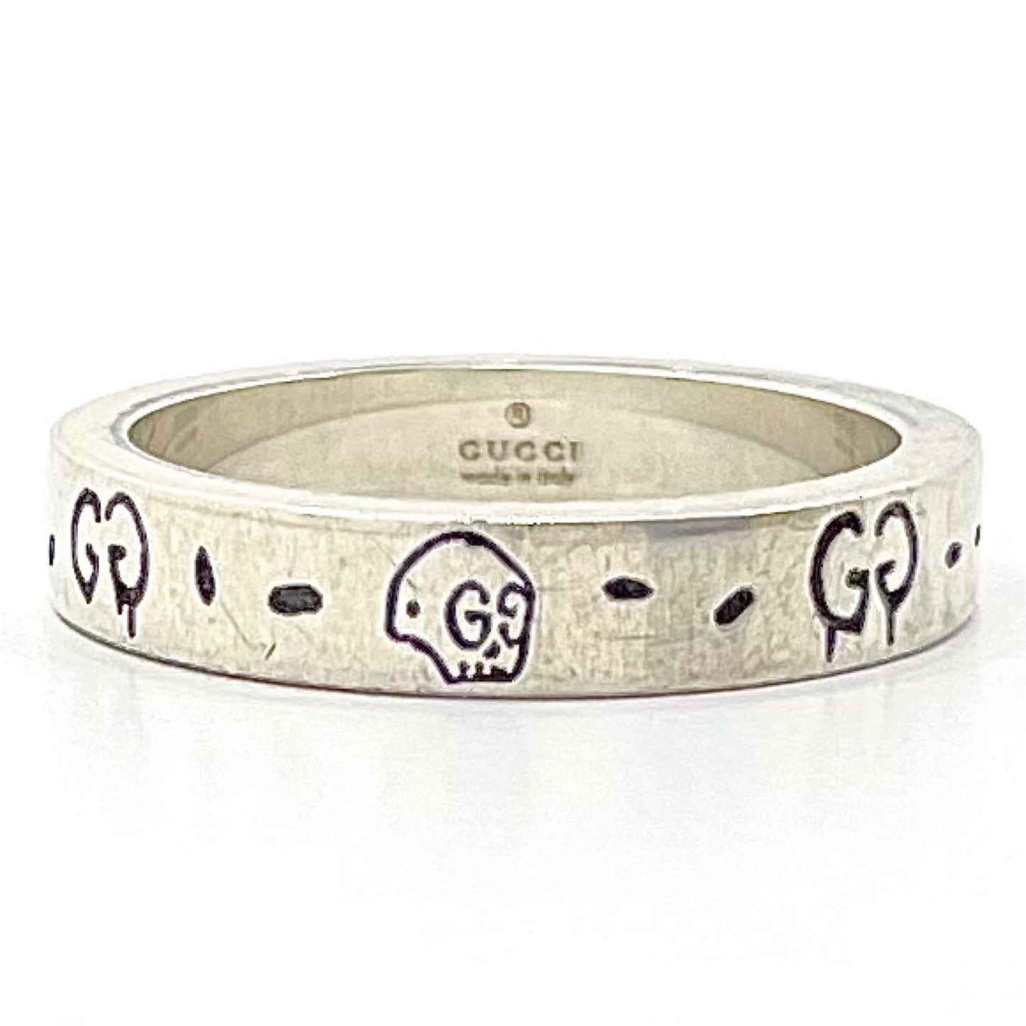 【中古】GUCCI | グッチ ドクロ ゴースト リング・指輪 Ag925 シルバー【尾張小牧店】