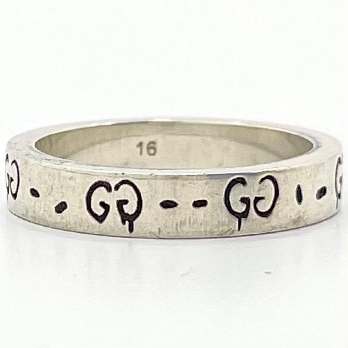 【中古】GUCCI | グッチ ドクロ ゴースト リング・指輪 Ag925 シルバー【尾張小牧店】