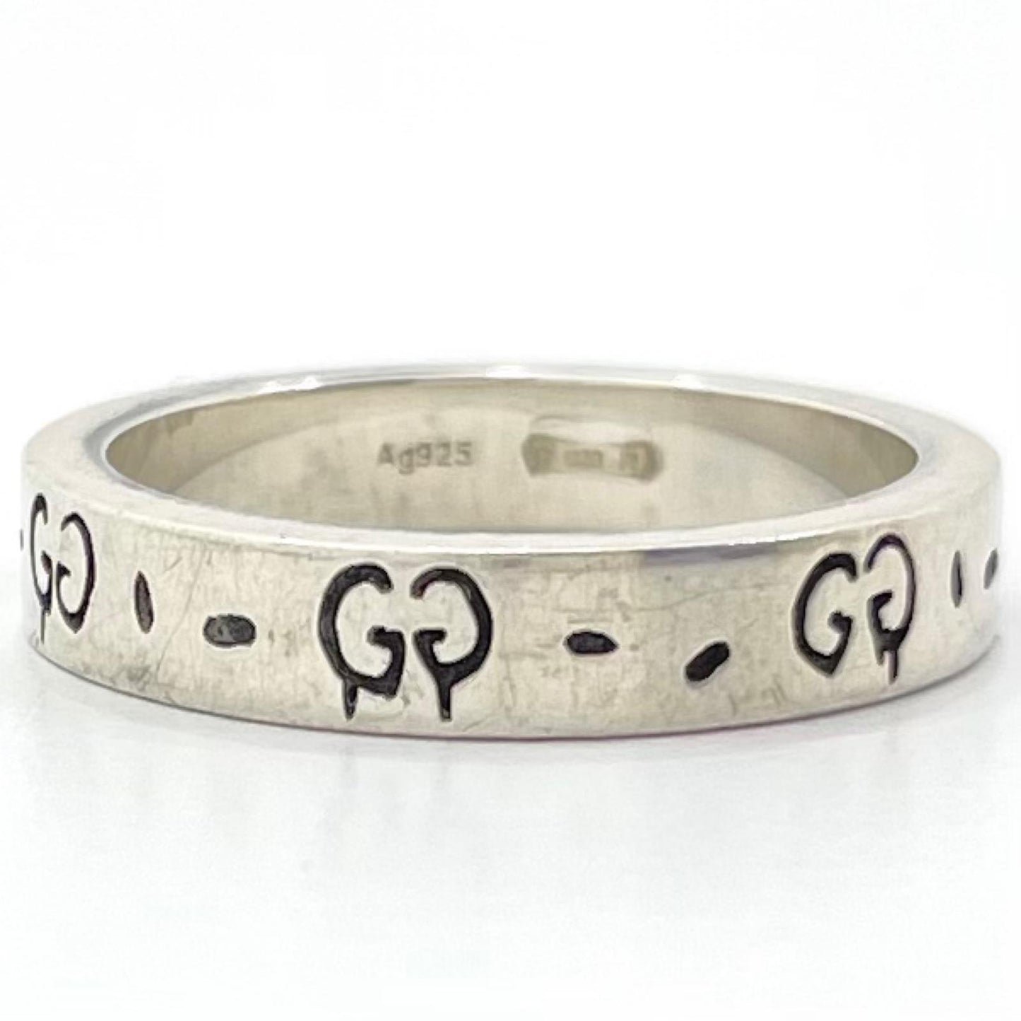 【中古】GUCCI | グッチ ドクロ ゴースト リング・指輪 Ag925 シルバー【尾張小牧店】